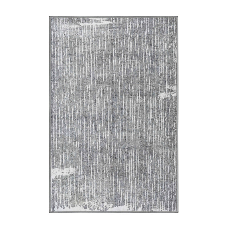 Tapis gris Ellijay, Rectangle 5 pi x 7 pi