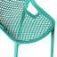 Chaise de salle à manger d'extérieur empilable (ensemble de 2)-1584102103