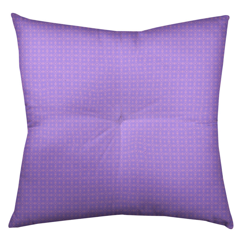 Coussin Katelyn Elizabeth, 30 po x 30 po, Mauve / Rose