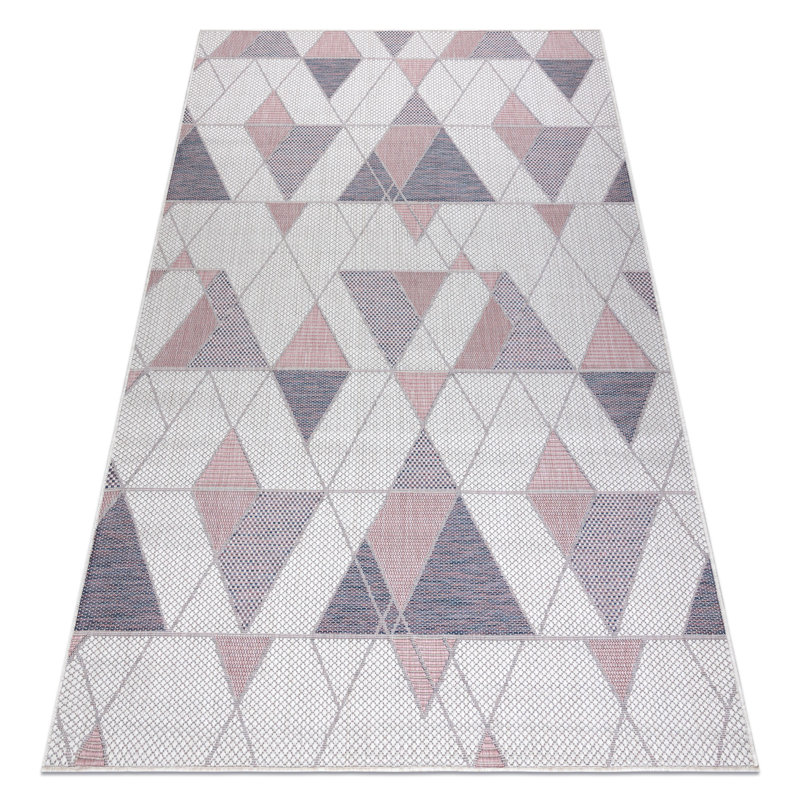 Wilna Geometric Flatweave Area Rug, Rectangular 200 x 290cm