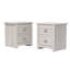 Table de chevet 2 tiroirs 20,07 po Blessinger-69518771