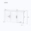 Armoire de rangement avec tablette réglable-626597923