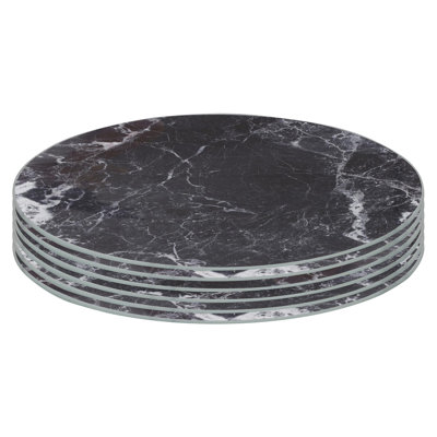 Harbour Housewares - Round Glass Placemats