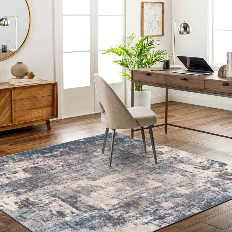 Abstract Area Rug, Square 200cm