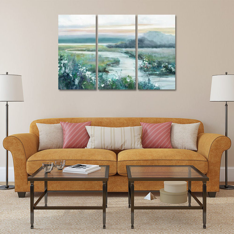 Eternity In Twilight by Sally Swatland - No Frame Gallery-Wrapped Canvas Giclée on Canvas, 101.6cm H x 152.4cm W x 3.81cm D