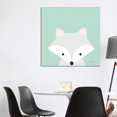 Cuddly Fox by Ann Kelle - 1 Piece Wrapped Canvas Wall Art