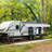 ALEKO 96'' W D Polyester Cover Retractable Trailer Awning-99316849-99316848