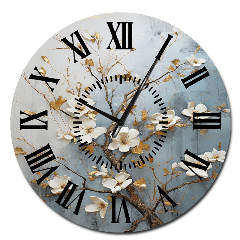 Horloge murale Peacewoodness, Surdimensionné