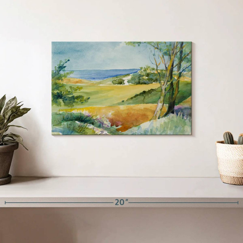 Alvord Distant Ocean View, 8" H x 12" W