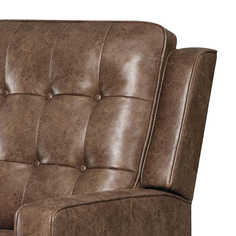 Siège de cinéma en tissu d'ameublement brun Krystaline