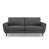 Dark Grey Linen Blend
