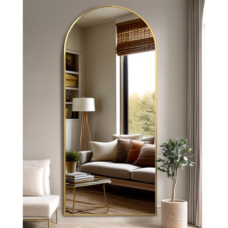 Miroir Shamira, Or, 64 po x 21 po
