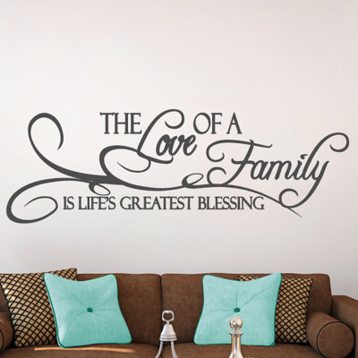 Text & Numbers Non-Wall Damaging Wall Decal