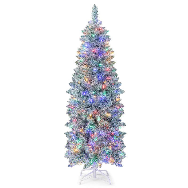 Lighted Artificial Christmas Tree, 5'