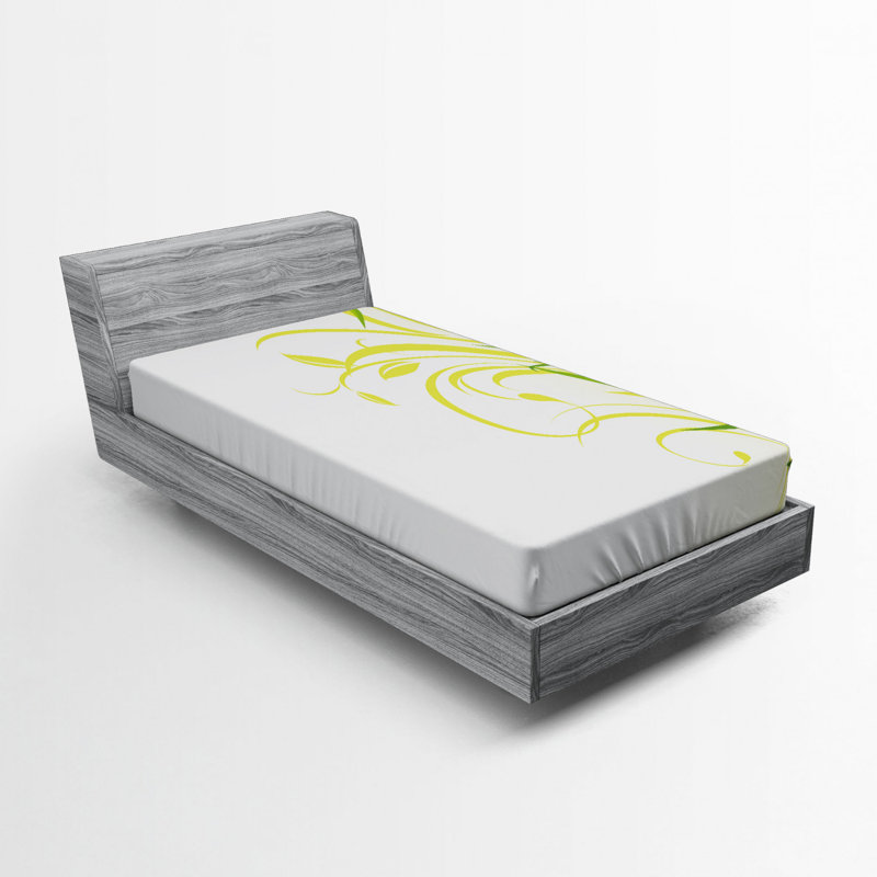 Microfiber Fitted Sheet, Twin Fitted Sheet