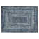 Machine Washable Indoor/Outdoor Xhevrie ACN1725 Blue Rug