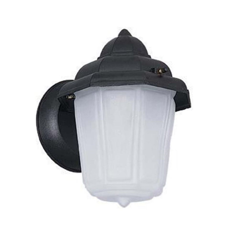 Deegan Outdoor Wall Lantern, Black