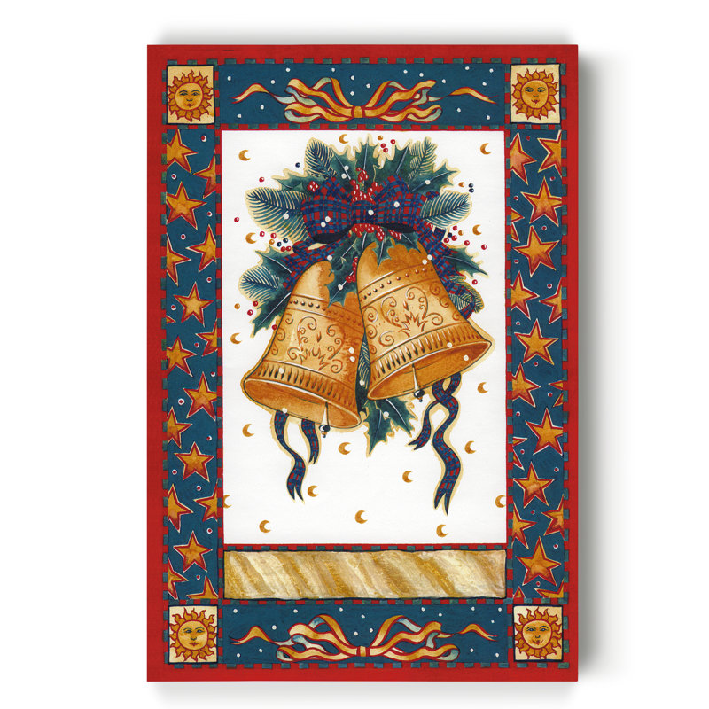 «Bells» par Parvez Taj - reproduction d'art sur toile tendue, H 27 po x l 18 po x P 1 po