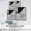 «Tiles & Texture Abstract Angles II», reproduction encadrée - bois massif-1372891681