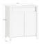 Lyvia 60cm Single Bathroom Vanity Base Only in White