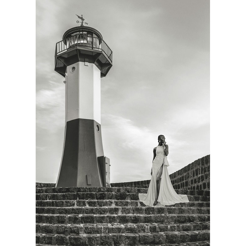 "Unconventional Womenscape #3 (BW)" By Julian Lauren, 100cm H x 70cm W x 4cm D