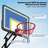 8.04Ft-10.01Ft Height Adjustable Basketball Hoop