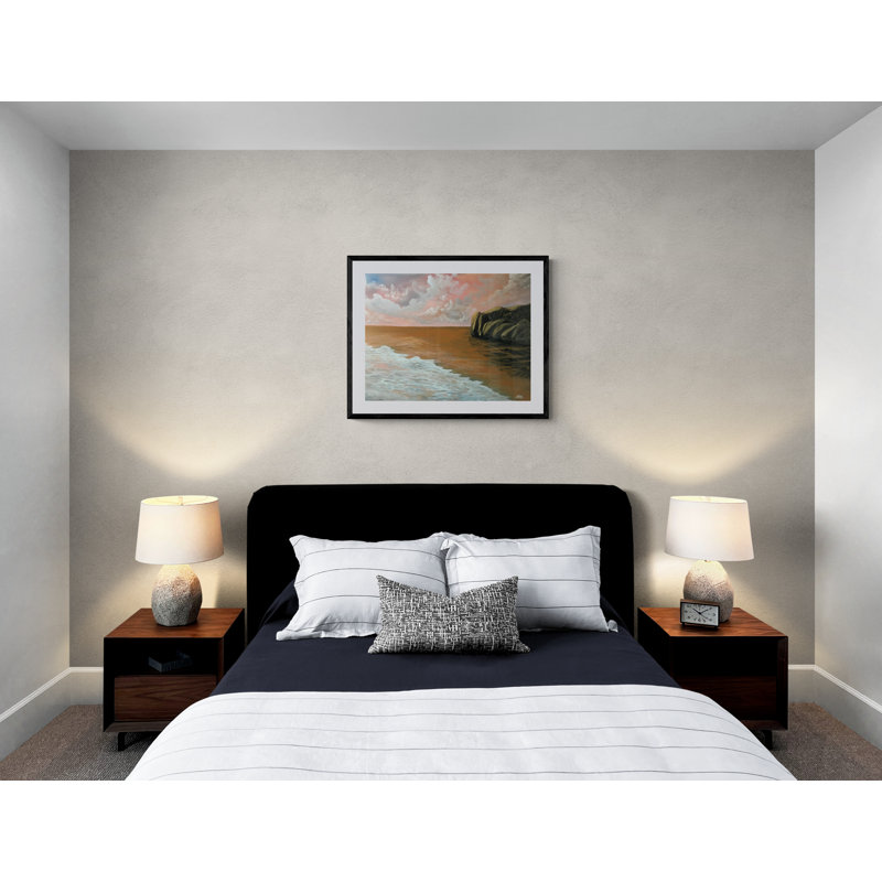 Seascape513 Print by Alicia Lopez, Black Framed Paper, 25.25" H x 31.25" W