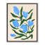 «Colette Blue Tulips Print» par Camilla Bergqvist-109543236-109543233