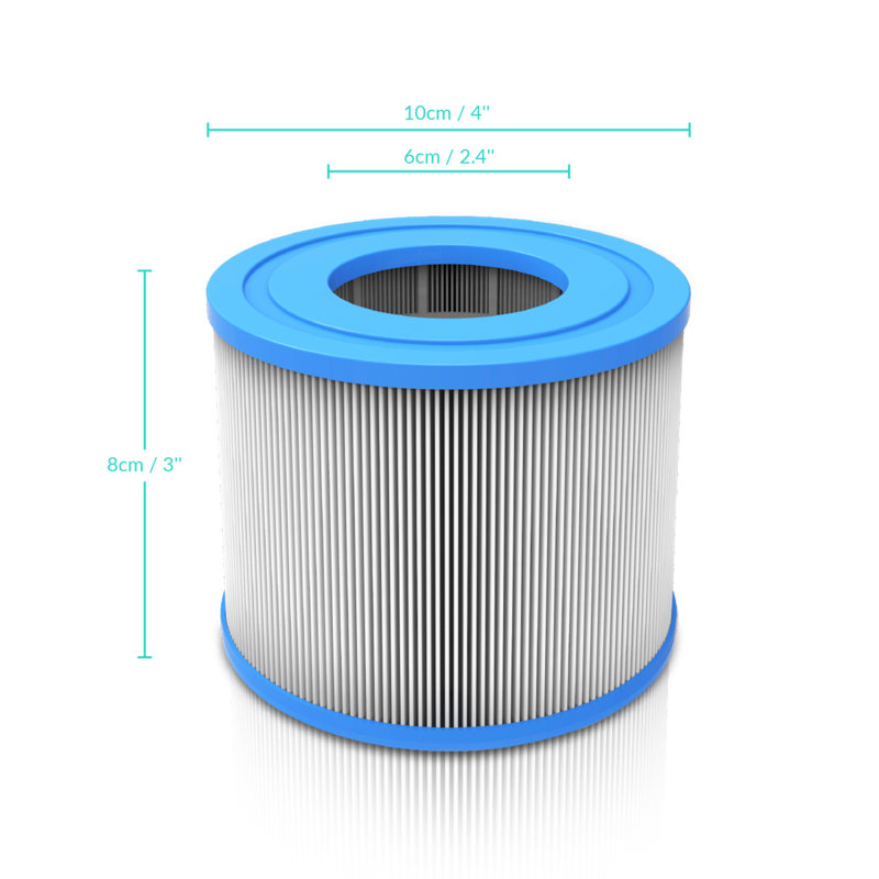 Wave Hot Tub Filter Cartridges | Replacement Spa Filters 2020 & Later | Pack of 8