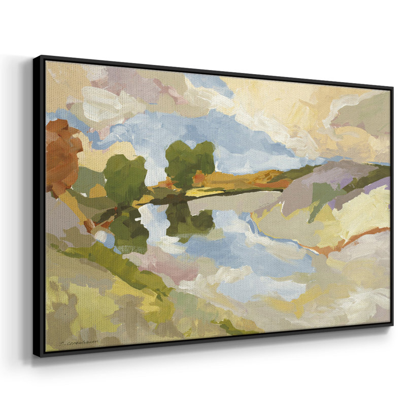 Uplands I, reproduction d'art sur toile, Noir, H 27 po x l 41 po x P 2 po