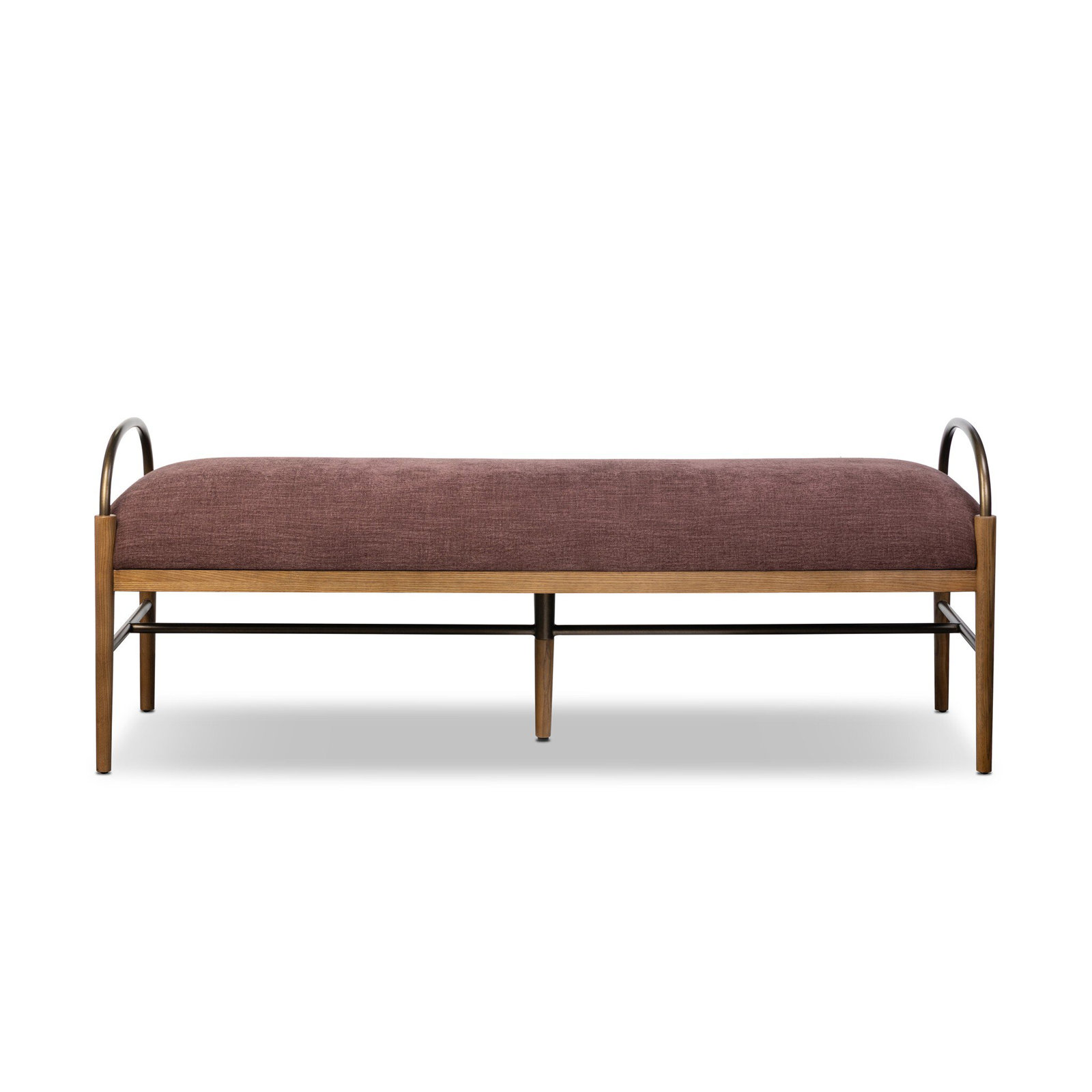 Demi Accent Bench 60", Laughlin Plum