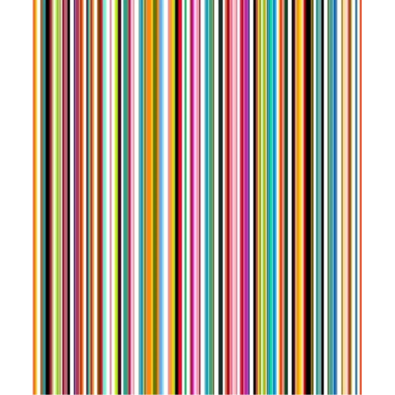 Stacked Hues II Print by James McAllen, Glass Coat, 29" H x 24" W x 1.5" D