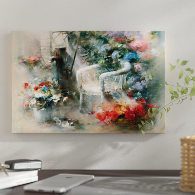 « idyllic place », reproduction sur toile