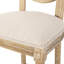 Tabourets de bar confortables (la paire) - pour une expérience culinaire relaxante. Dossier tissé, revêtement doux, pieds robustes. Beige et naturel. 20,06 po x 21,6 po 49,76 po, pieds et dossier complexes et élégants. Siège en tissu. Cuisine
