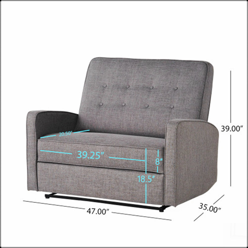 Fauteuil inclinable manuel 47 po de largeur