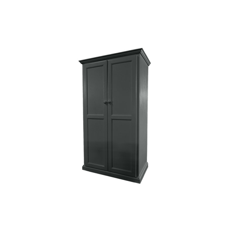 Bureau armoire en bois massif Breeda, Minerai de fer