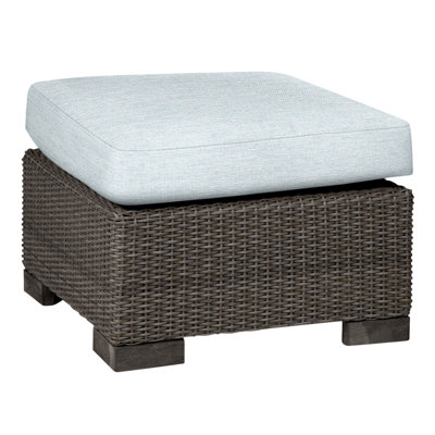 Club Outdoor Ottoman with Cushion