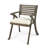 6 - Person Acacia Wood Patio Dining Set with Rectangular Table
