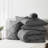 7pieces(full/queen/king)lightweight Solid Pinch Pleat Comforter Set For All Seasons, Twin(5 Pieces), Soft & Comfortable Bed In A Bag Set For Student/friends/family, A Cloud-like Sleeping Space , Spring/summer/autumn/winter, Great Gift/home Decor-112509969-112509973