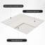 Surmatelas en latex de qualité supérieure Alwyn Home Premium 2 po (mi-ferme)-1981345606