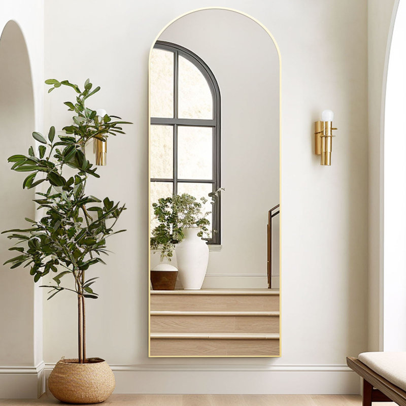 Miroir Kadeshia, 65 po x 24 po, Or
