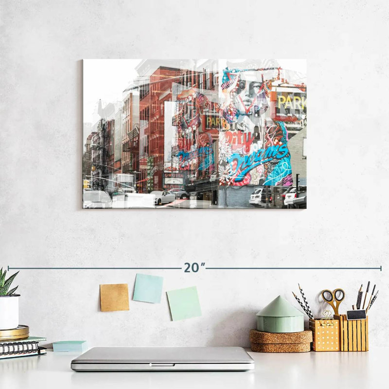 Sirci Urban Abstraction Dreams, H 8 po x l 12 po