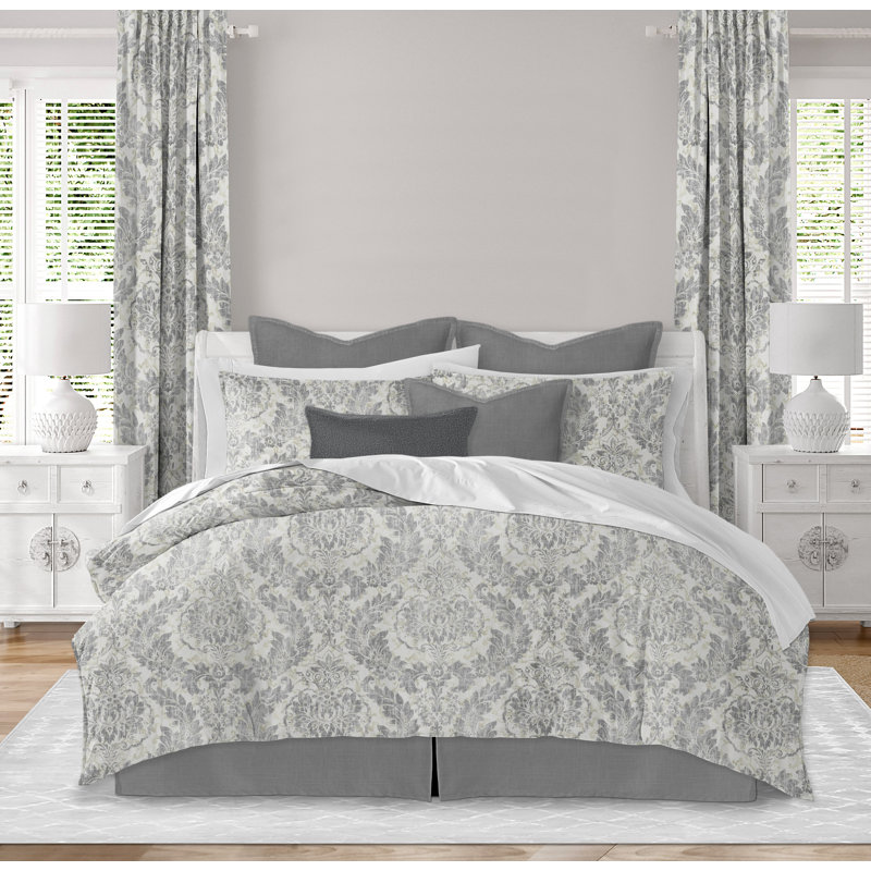 Bella Coverlet Set, Aqua, Super Queen Coverlet + 2 Shams
