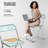 Alcorn Steel Stackable Folding Chair Folding Chair Set-1733447586