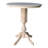  Iago Counter Solid Wood Pedestal Dinning Table-30024570-129679365