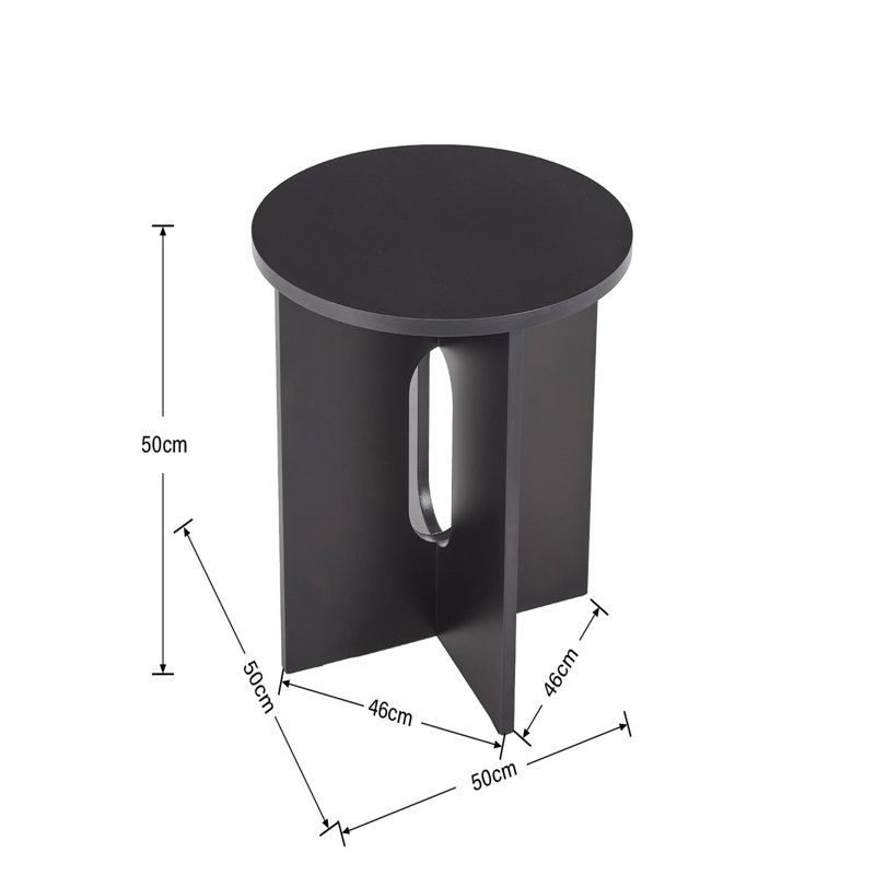 End Table, Black