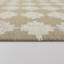 Tapis brun à motif géométrique transitionnel Gayler-1887505642
