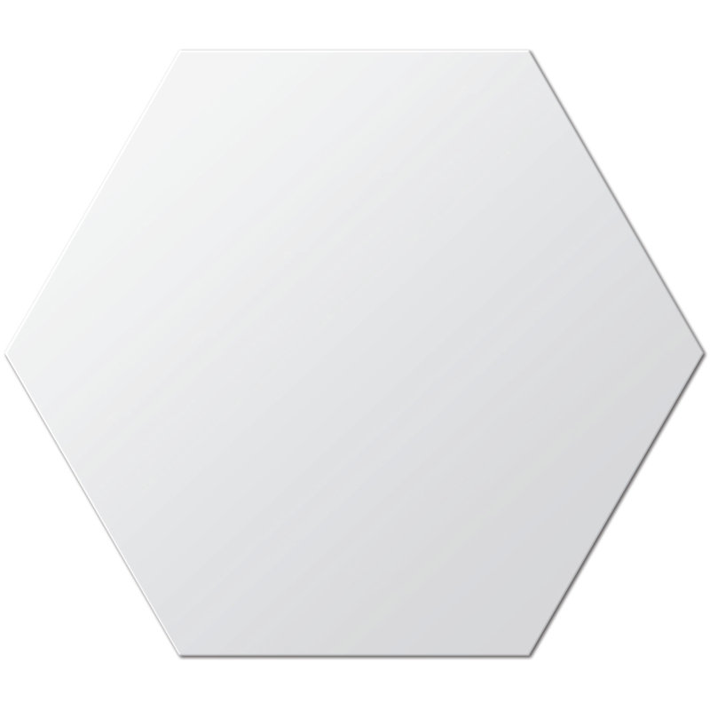 Flat Wall Mirror, 59.5cm H x 51.5cm W x 0.3cm D