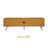 NTC Veil TV Stand with 3 - 4 Doors for TVs up to 75’’, Media Console with Vertical Groove Design and Metal Legs, Modern Entertainment Center for Living Room and Bedroom, Effortless Assembly-955401314-949750061