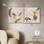 «Blush Boho», reproduction d'art sur toile, art abstrait pastel-115942062-115942064